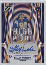 2024 Panini Zenith High Point Signatures 52/99 Kellen Winslow Auto HOF 16wc