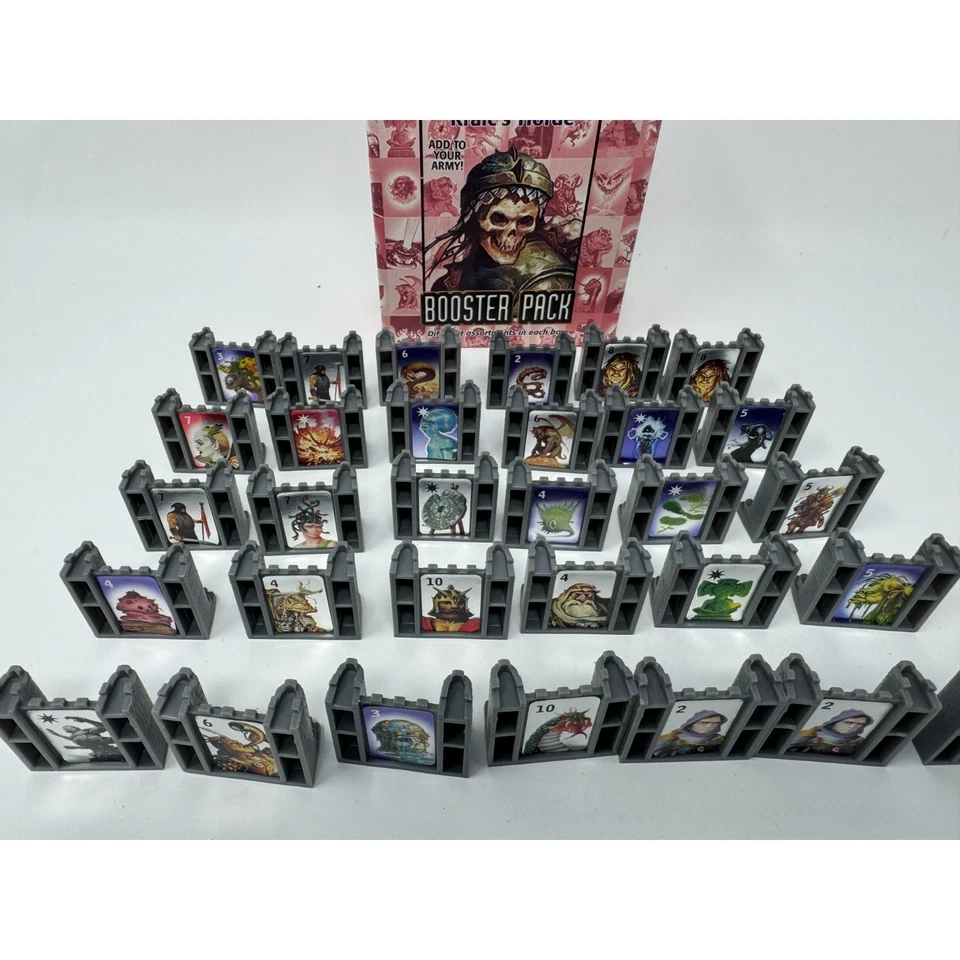 Stratego Legends, The Shattered Lands Expansion Gray Army Pieces (x30) OOP - Image 3 of 3