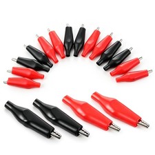 20Pcs Mini Alligator Clips Medium Electrical Test Alligator Clamps