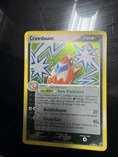 Crawdaunt 6/107 Holo Rare - EX Deoxys 2005 - Pokemon TCG Karte LP