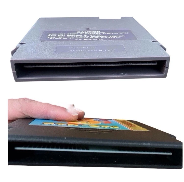 Cartucho de Videojuego Nintendo NES Pac Man 1988 y Super Pitfall 1987 De Colección Lote de 2 Foto 3 de 4