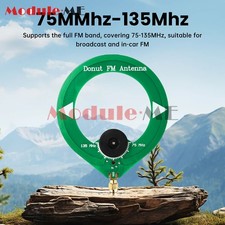75Mhz-135Mhz Mini Loop Antenna Module FM Antenna SMA Male Interface FM DIY