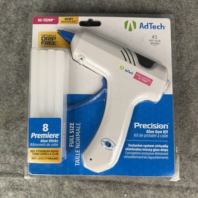 ADTECH Craft & DYI Combo Hi-Temp 23W Glue Gun Precision Nozzle + 8 Glue Sticks
