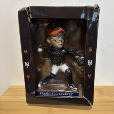 2025 SGA Booblehead FRANCISCO ALVAREZ New York Mets Citi Field 8/2/25