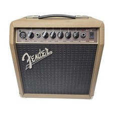 Fender Acoustasonic 15 Acoustic Guitar Amplifier Confirmed Operation Free Ship