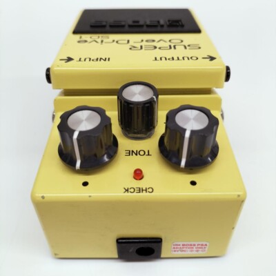 BOSS SD-1 SUPER Over Drive Guitar Effects Pedal MIJ #222 JRC4558D