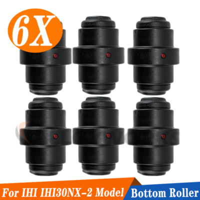 6x Bottom Roller Track Roller Undercarriage Fits IHI IHI30NX-2 Model Excavator