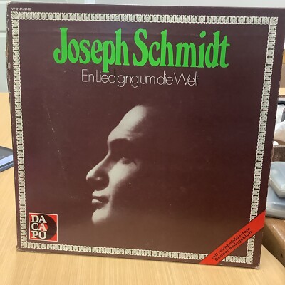 Joseph Schmidt - Ein lied ging um die Welt 2LP Vinyl Record BOX SET Dacapo