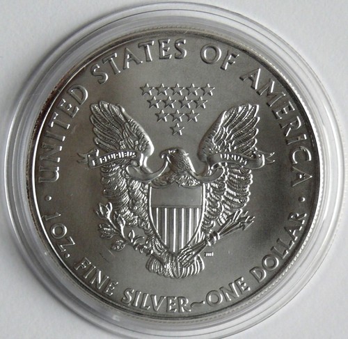 USA 1 Dollar 2015, Liberty, Gilded, 1 Oz Silber - Bild 2 von 2