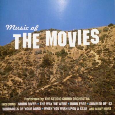 Music Of The Movies The Studio Sound Orchestra CD 1995 Free UK P&P Audio CD