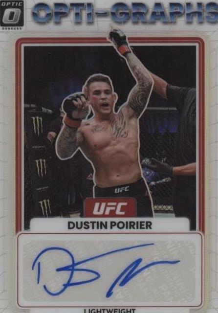 UFC　ダスティン・ポワリエ　ダスティン・ポイエー　Optic　サインカード 2023 Panini Donruss Optic UFC - Dustin Poirier #OG-DPR for sale | eBay