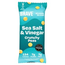 Brave Roasted Peas Range 35g Snack Bags *Paprika, Sour Cream, Sea Salt, Vinegar*