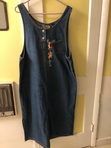 Pooh Denim Dress Jumper Size 