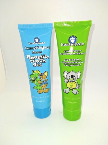 1 Tube Melaleuca Koala Pals Toothpaste Tooth Gel - Choose Apple or Berrylicious
