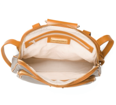 NWT RARE Gorgeous Valentina Brown & Tan Backpack Real Finest  display picture 2