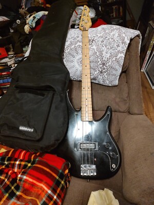Electric Bass Guitar Peavey Patriot Black Color Made in USA | eBay