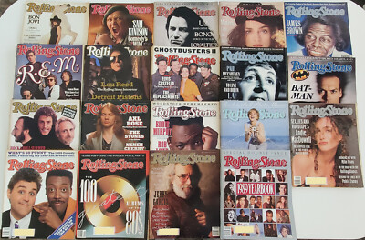 Vintage Rolling Stone Magazine 1989 - 2007 Personal Collection COMBINED SHIPPING
