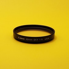 Canon 49 mm Sky 1A Skylight Filter for Nikon Canon Lens Made in USA