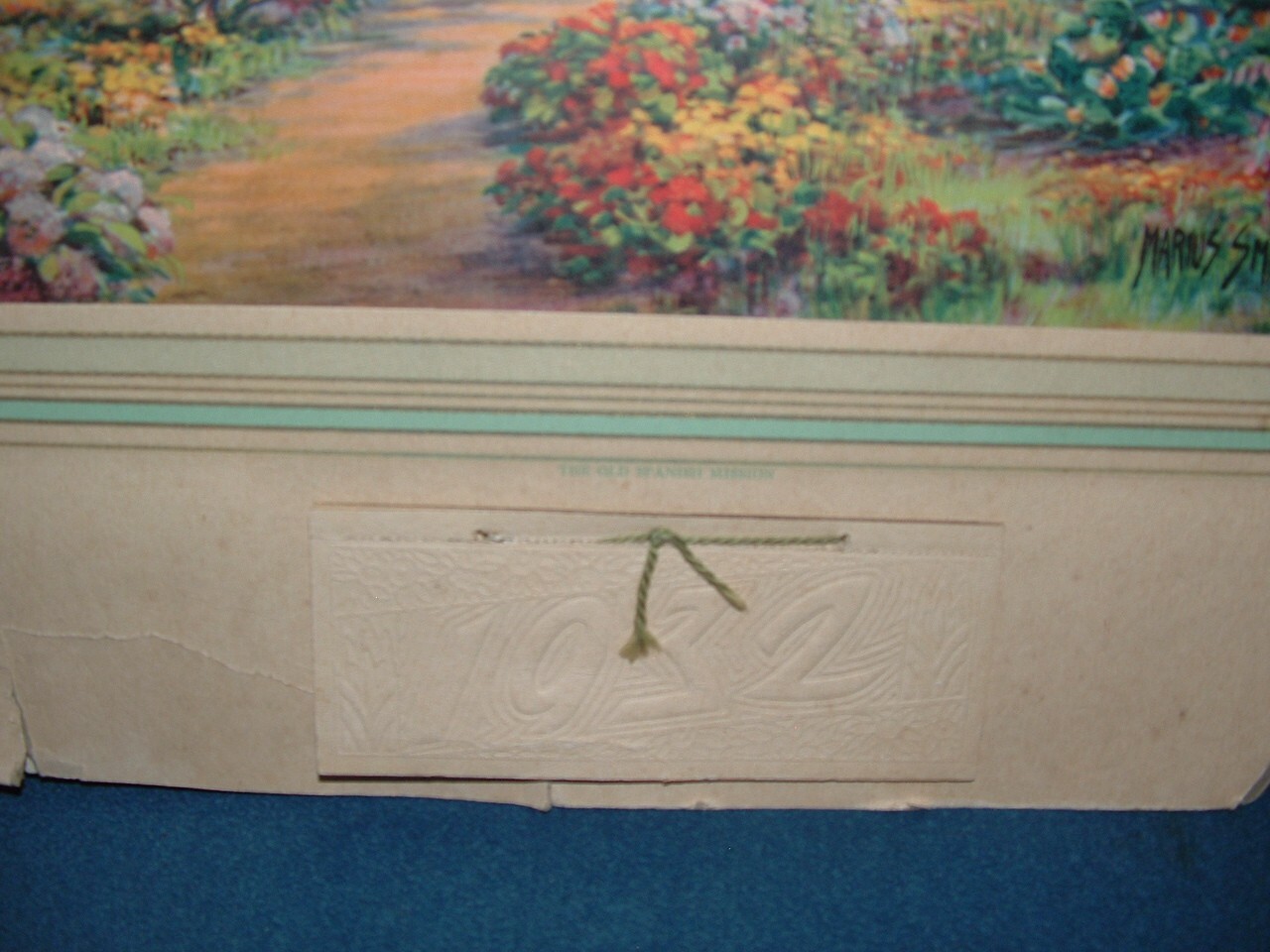 1932 Wood County National Bank, Wisconsin Rapids, WI Wall Calendar 16.5