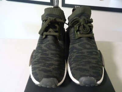 Size 11.5 - Adidas NMD_R1 Primeknit Night Cargo for sale online | eBay