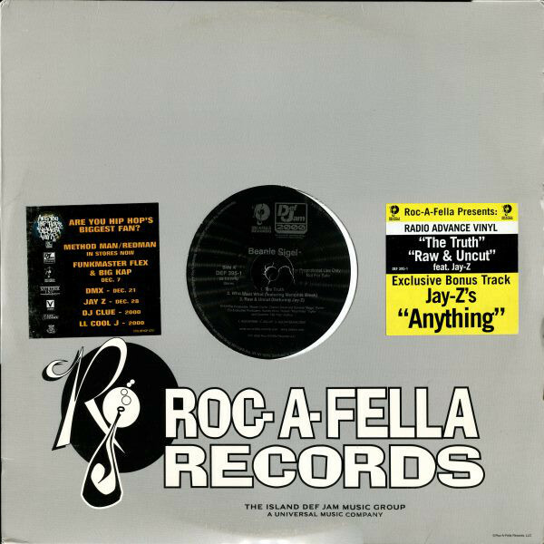 Beanie Sigel – The Truth ( VINYL 2 LPs ) PROMO ONLY MINT