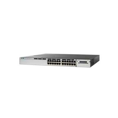 Cisco Switch WS-C3750X-24T-L managed 24x Gbit Ethernet 10/100/1000 4x SFP  (mk)