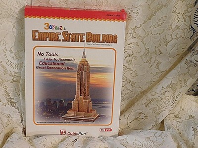 Puzzle Cubic Fun 3D PUZZLE Empire State Building