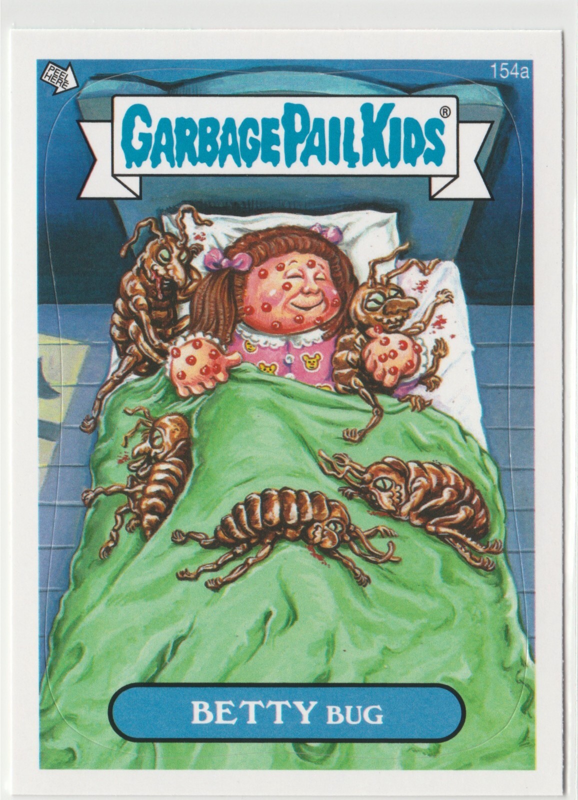Betty Bug #154a Garbage Pail Kids GPK 2013 Series 3 BNS3 Brand New