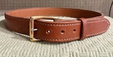 Custom Made Saddle Stitched Leather Fully Lined Belt