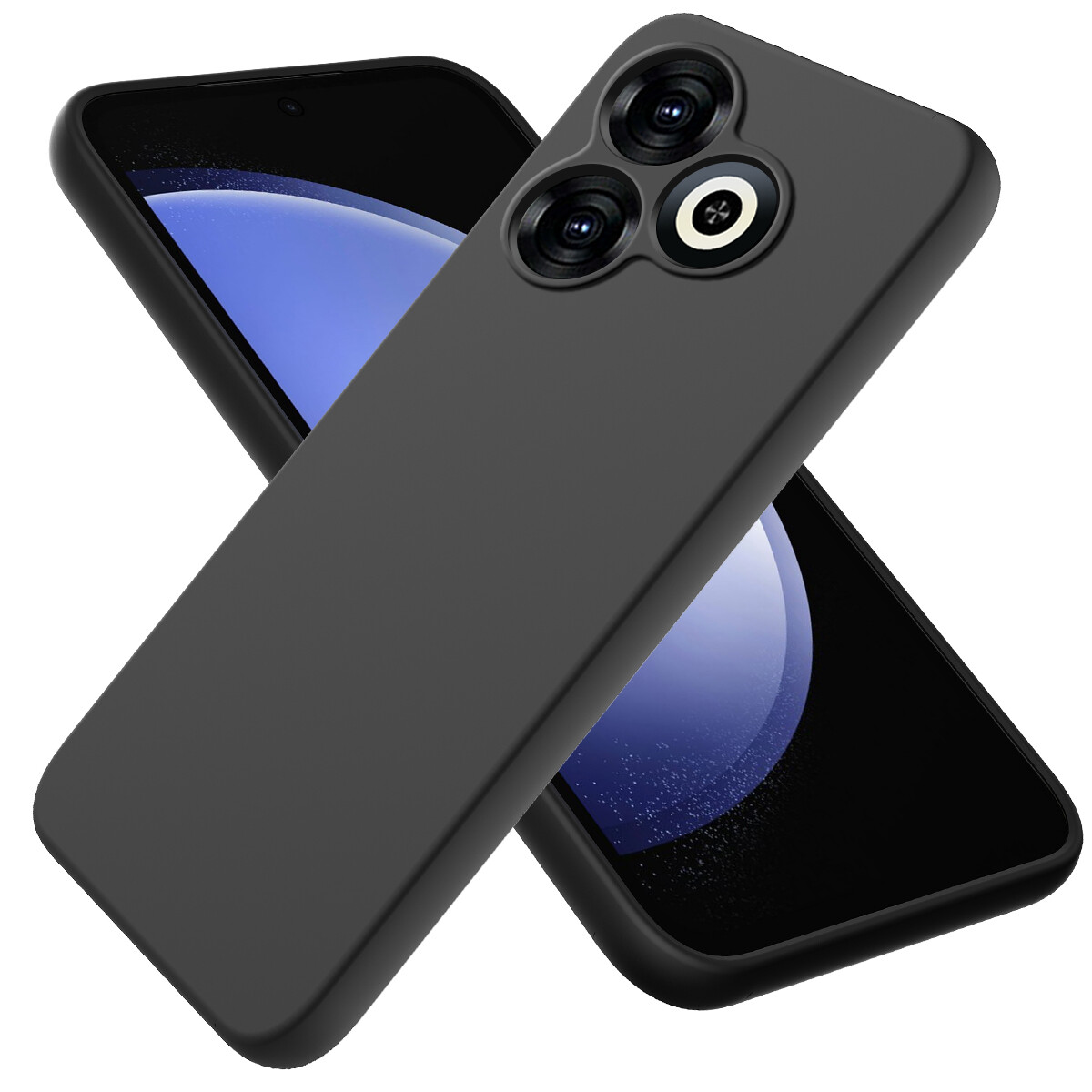 For Infinix Smart 8 / X6525 Colorful Slim Matte Silicone Back