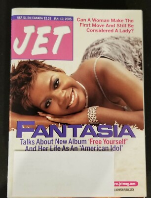 JET Magazine January 10 2005 FANTASIA Lady Make The First Move