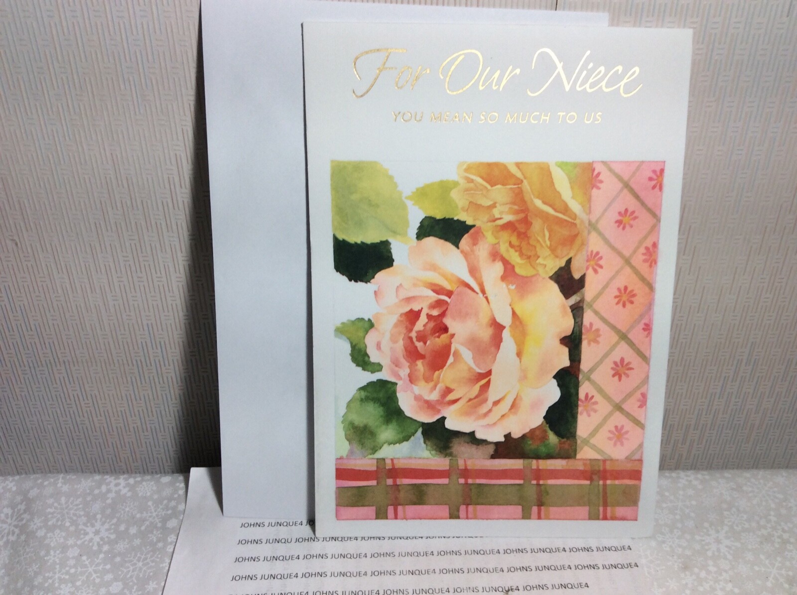 HALLMARK NIECE HAPPY MOTHER'S DAY CARD New w/envelope “You mean so much to  us..” 70000097614 | eBay