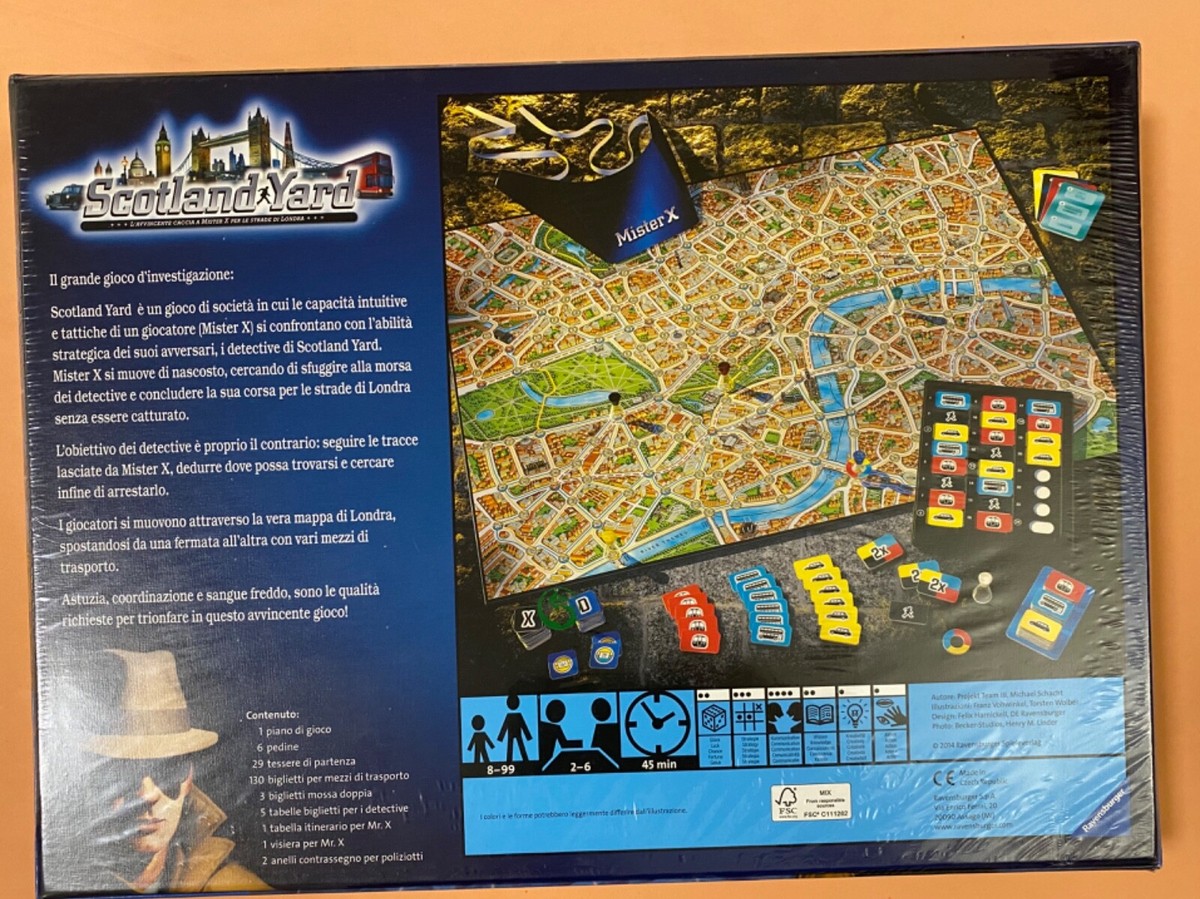 Ravensburger - Scotland Yard Refresh Bag, Gioco da Tavolo da Viaggio
