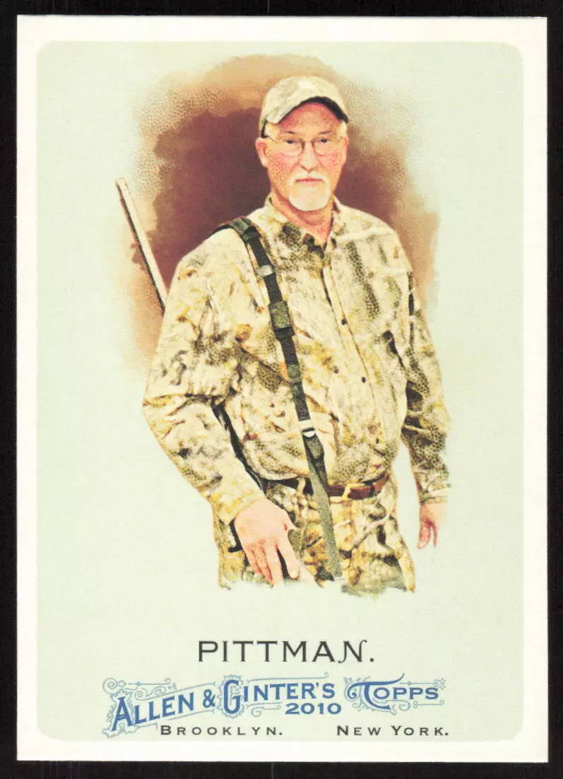 Preston Pittman trading card