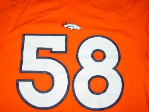 Nike DENVER BRONCOS #58 VON MILLER Shirt (BOYS Size LARGE) - Picture 4 of 5