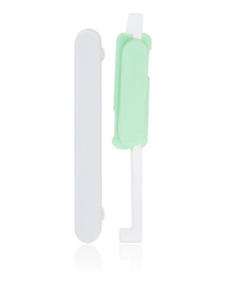 Hard Buttons (Power / Volume) Compatible For Google Pixel 4A 5G (White)