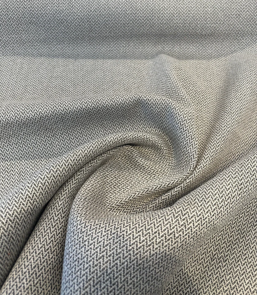 Sunbrella Chevron Sierra угольная тяжелая обивочная ткань для улицы во дворе - Изображение 2 из 4