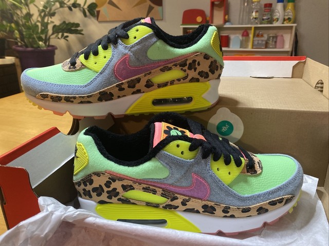 Size 8 - Nike Air Max 90 LX Illusion Green 2020 for sale online | eBay