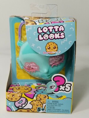 Lotta Looks Cookie Swirl Keychain Blue Face Ships  Free