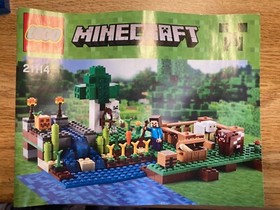 RETIRED LEGO Minecraft: The Farm (21114) with box and manual