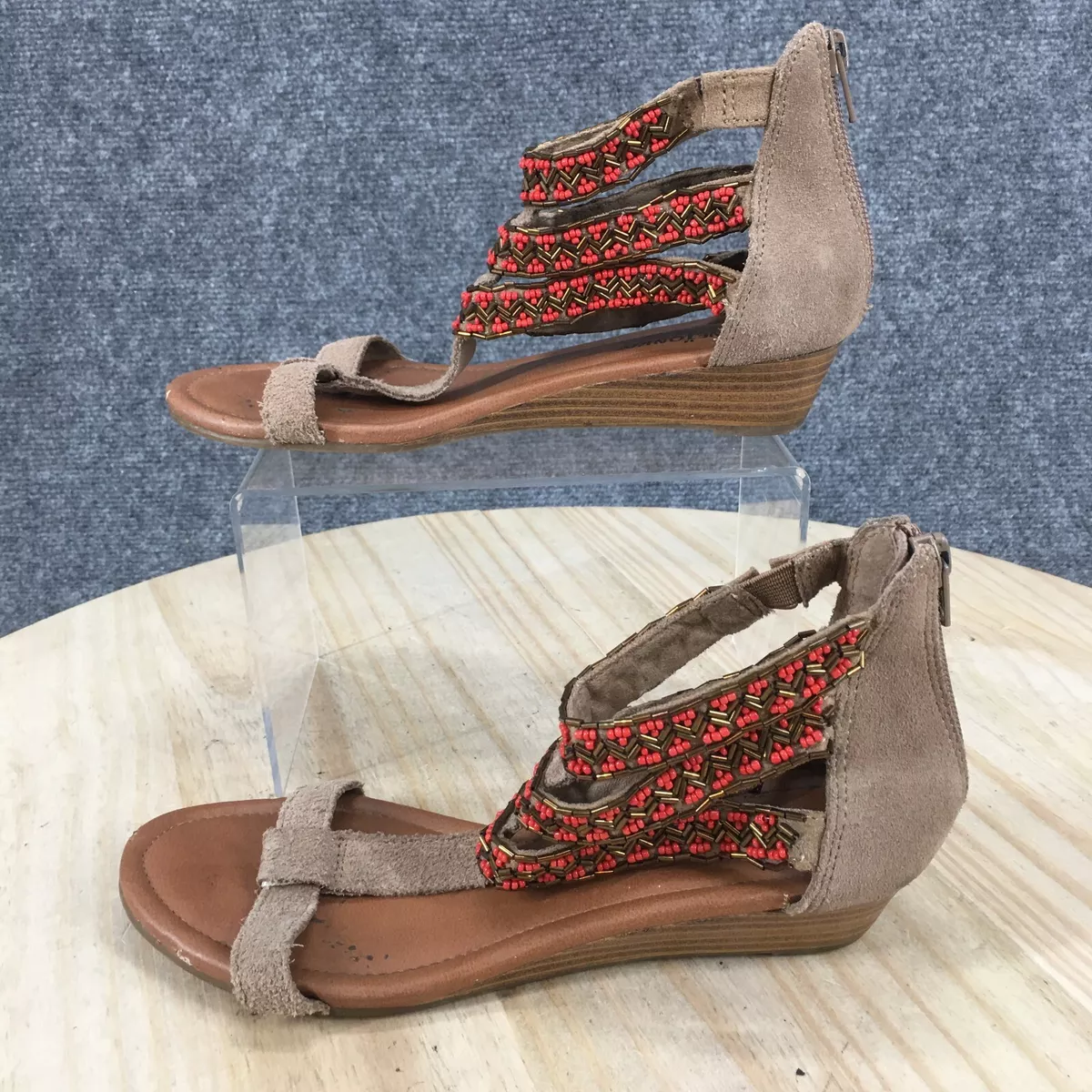Minnetonka beaded sandals sale