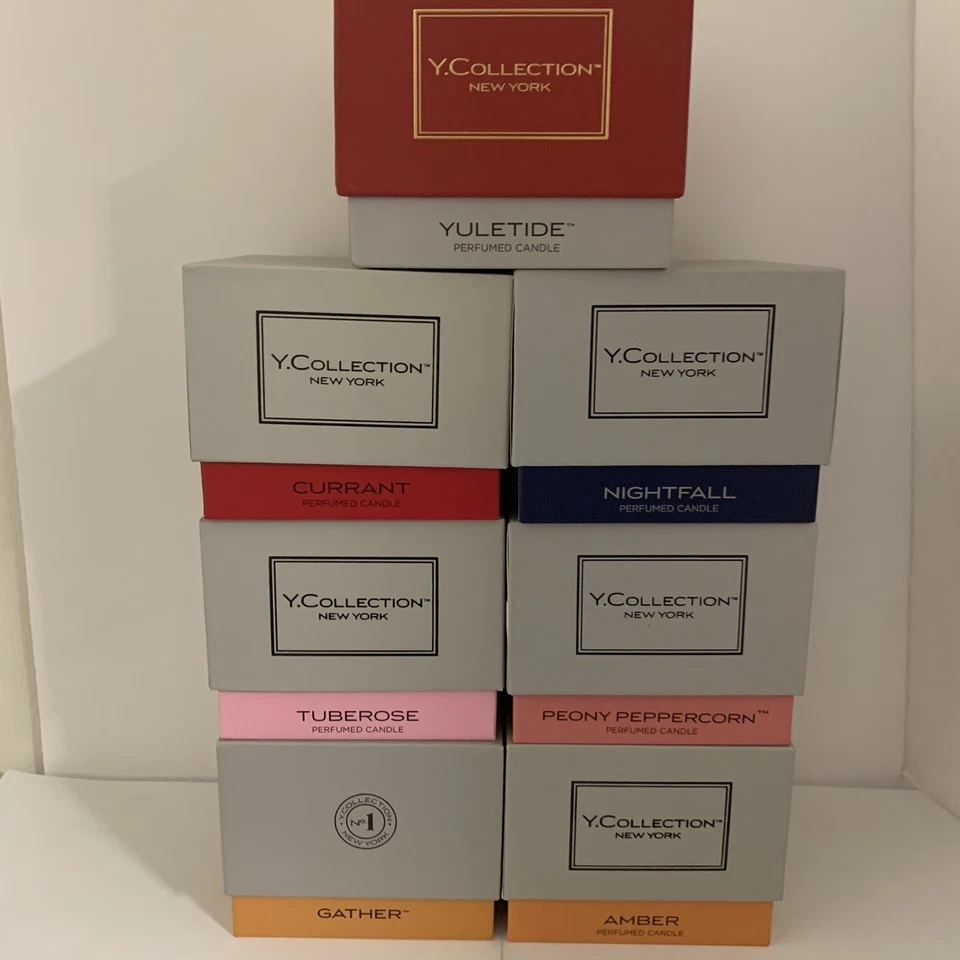 Vela Yankee Y. Coleção No.1 Nova York Vela de Soja Perfumada 7 oz Caixa Você escolhe - Imagem 2 de 4