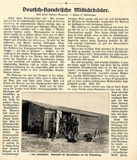 1915 * Deutsche-flandrische Milit&auml;rb&auml;der * Original-Foto-Report  WW1