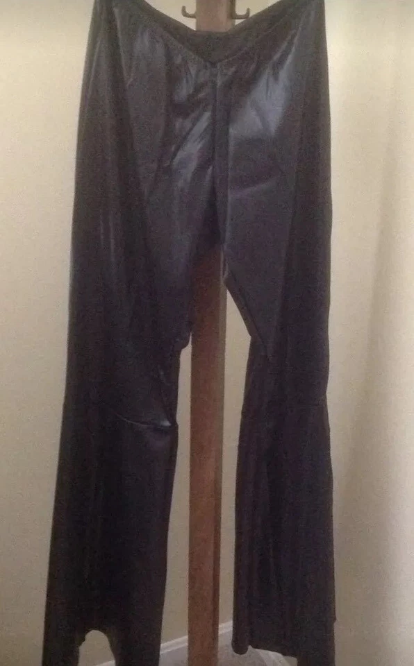 Leg Avenue Black Bell Bottom Pants XL Costume Accessory 1960’s - Image 2 of 2