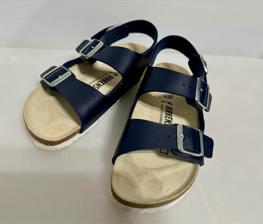 靴 BIRKENSTOCK Milano BS 36 Birkenstock Milano BS Narrow Fit - Riemensandalette Größe 36