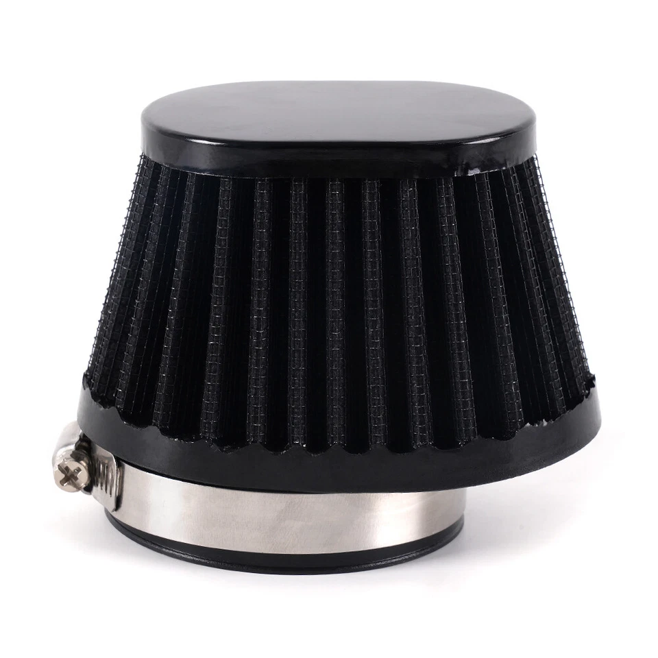 2X 51mm Air Intake Filter Cleaner Pod for Yamaha V Star 1100 XVS1100 Custom Foto 4 de 4