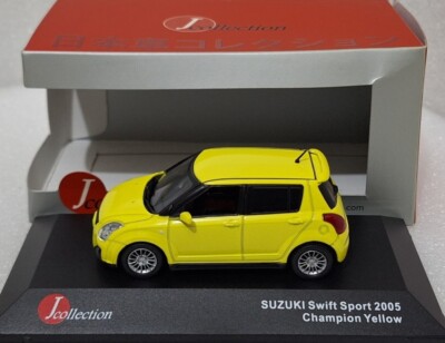 Suzuki Swift Sport 2005 Yellow 1:43 J-Collection JC63 EXTREMELY
