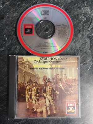 Elgar - symphony no.2 cockaigne overture cd album ex free UK postage