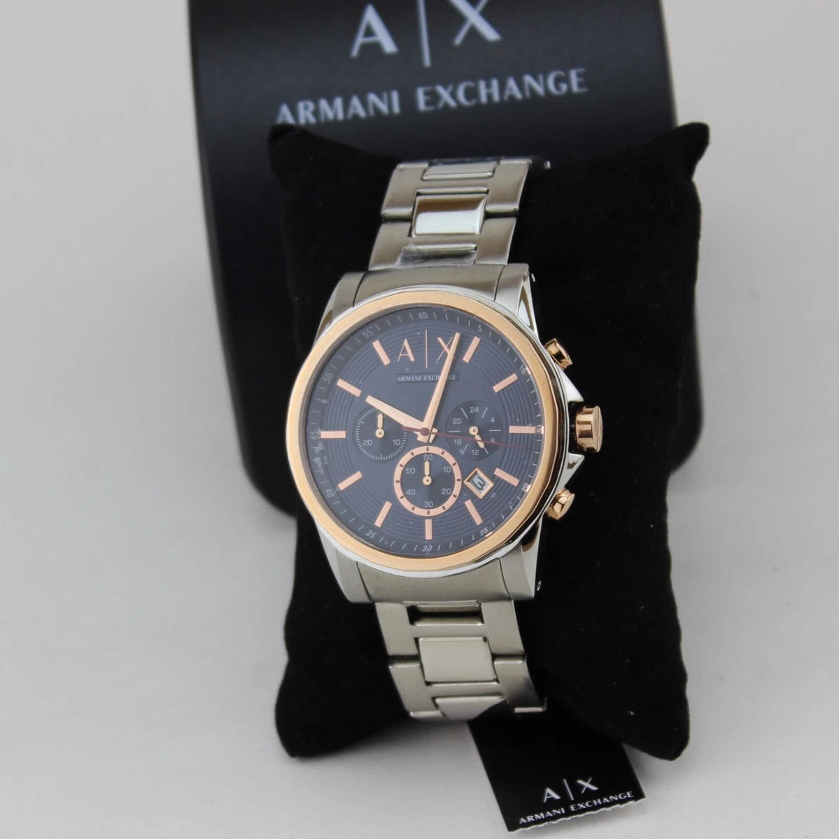 Armani exchange watch outlet authenticity code check
