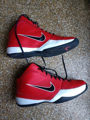 NIKE AIR QUICK HANDLE Gr 47 31cm Rot Weiss